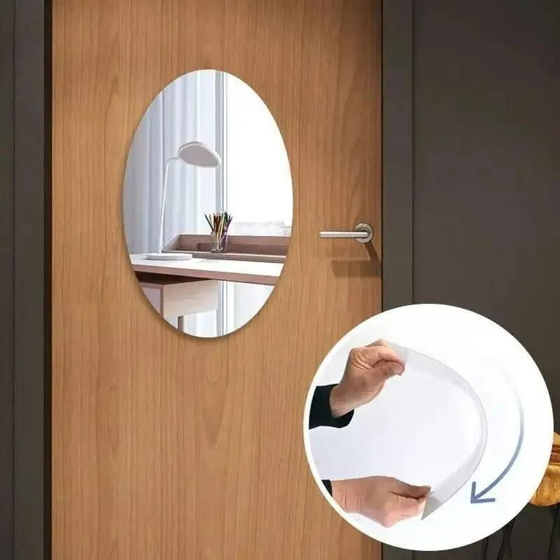 Oval shape mirror