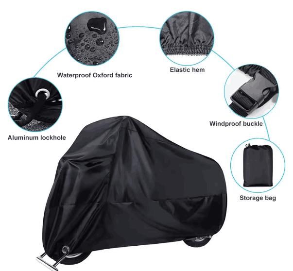 Motorcycle Cover Waterproof Outdoor Indoor Scooter